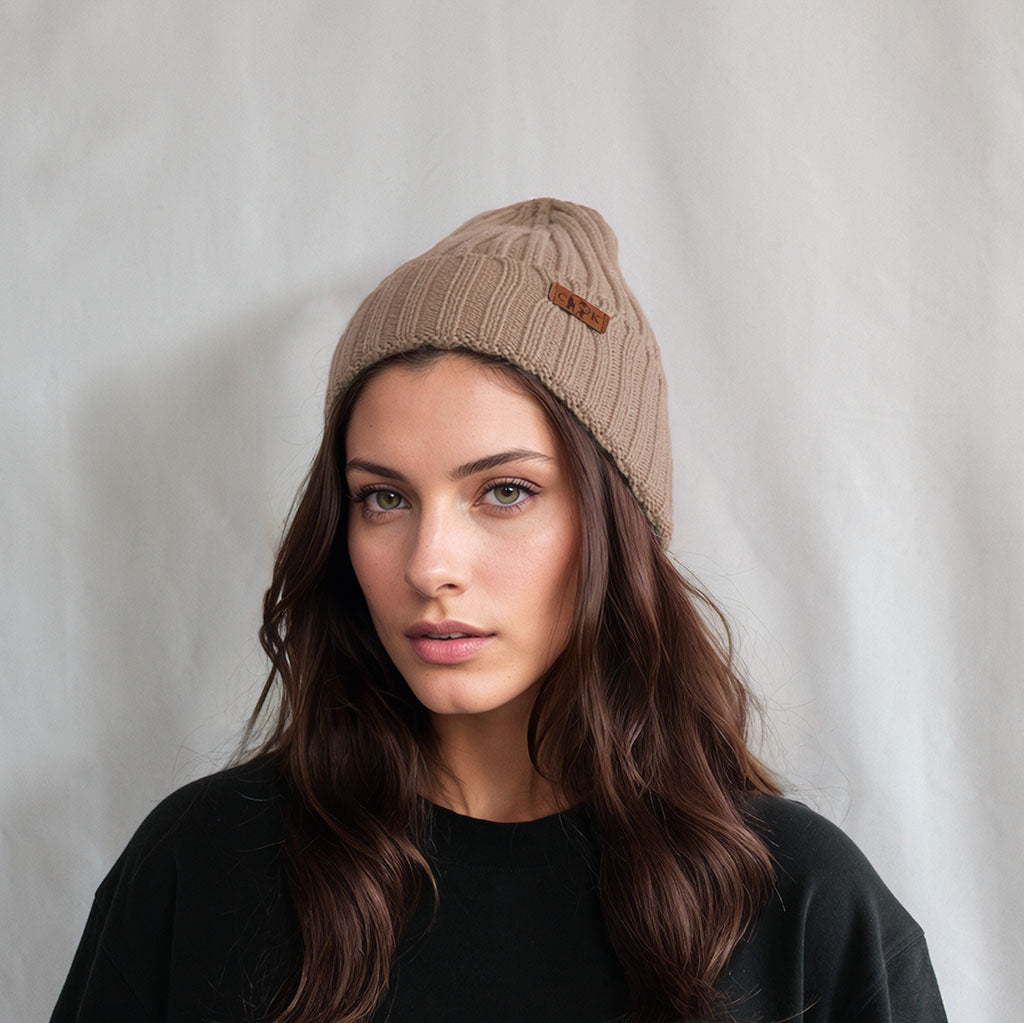 Rib Wool Toque