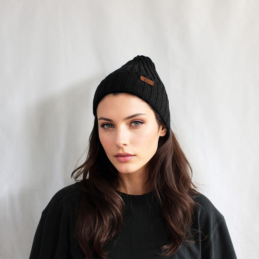 Rib Wool Toque