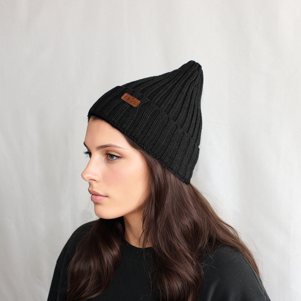 Rib Wool Toque