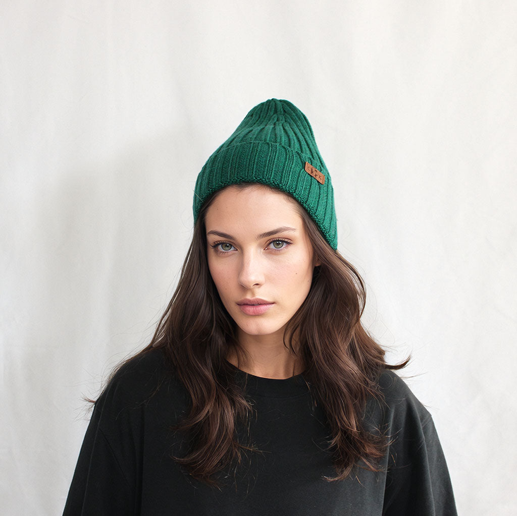 Rib Wool Toque