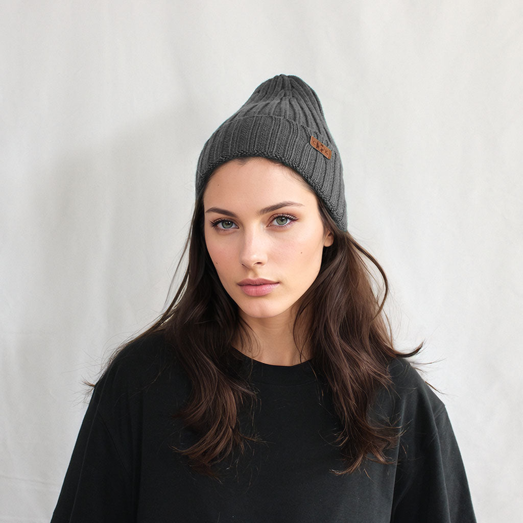 Rib Wool Toque