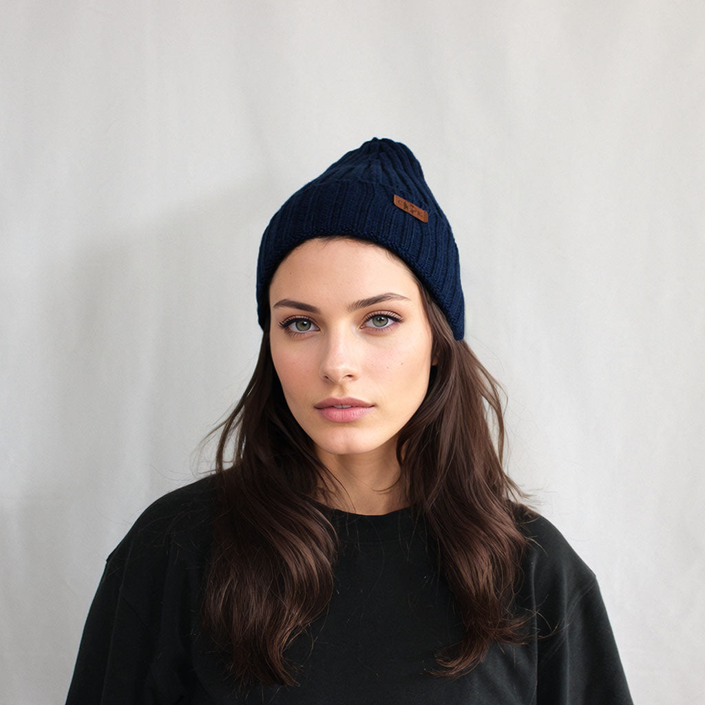 Rib Wool Toque