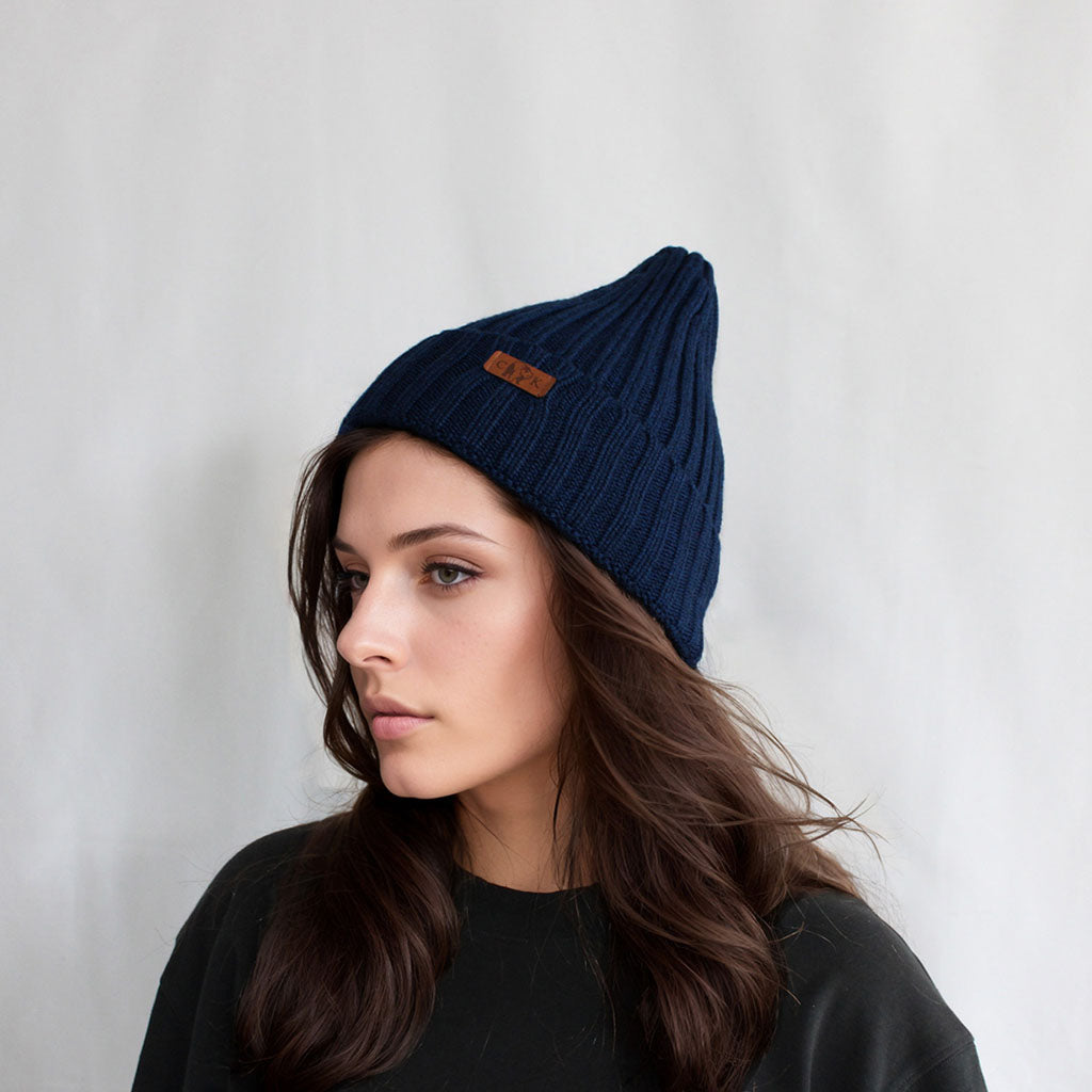 Rib Wool Toque