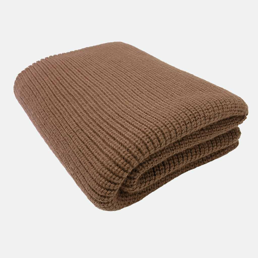 Half Cardigan Throw Blanket