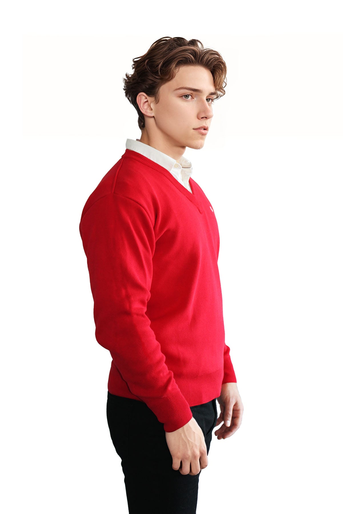 Knitwear v outlet neck