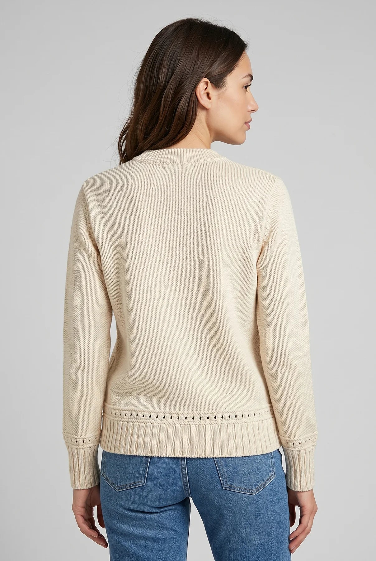 Ajur Crest Sweater