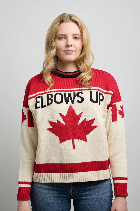Elbows Up Sweater