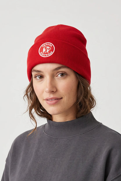 Disc Logo Wool Toque